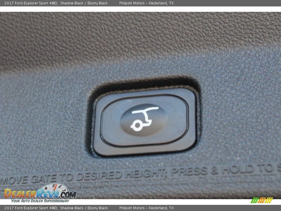 2017 Ford Explorer Sport 4WD Shadow Black / Ebony Black Photo #27