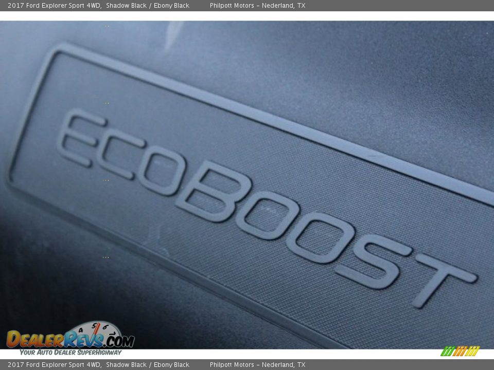 2017 Ford Explorer Sport 4WD Shadow Black / Ebony Black Photo #29