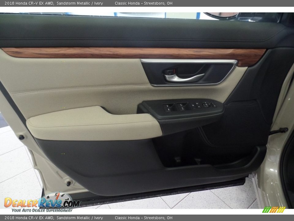 2018 Honda CR-V EX AWD Sandstorm Metallic / Ivory Photo #5