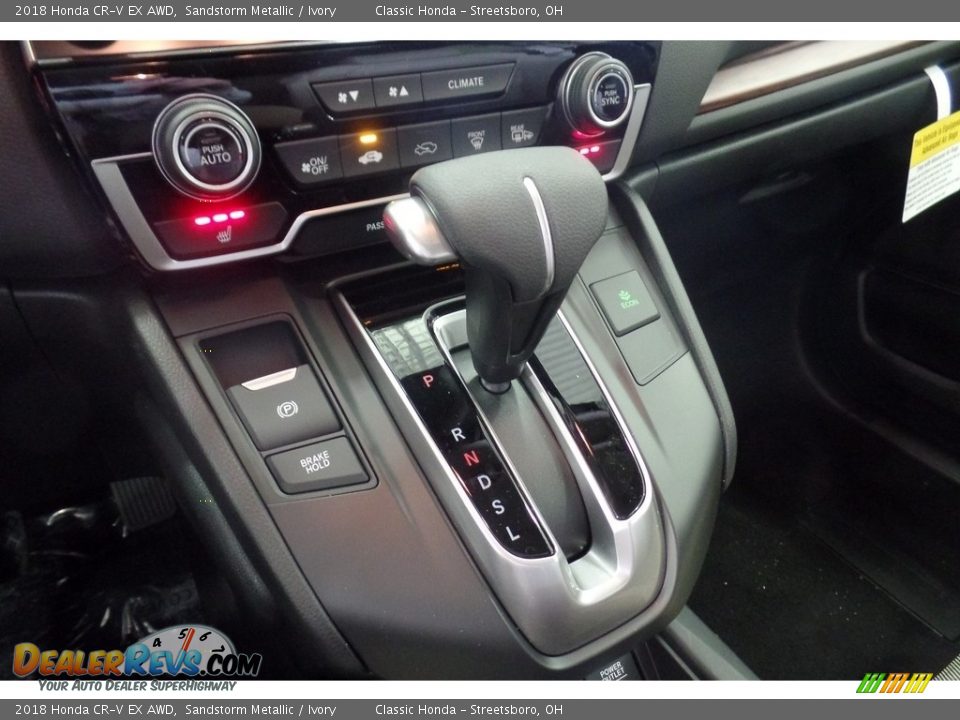 2018 Honda CR-V EX AWD Sandstorm Metallic / Ivory Photo #13