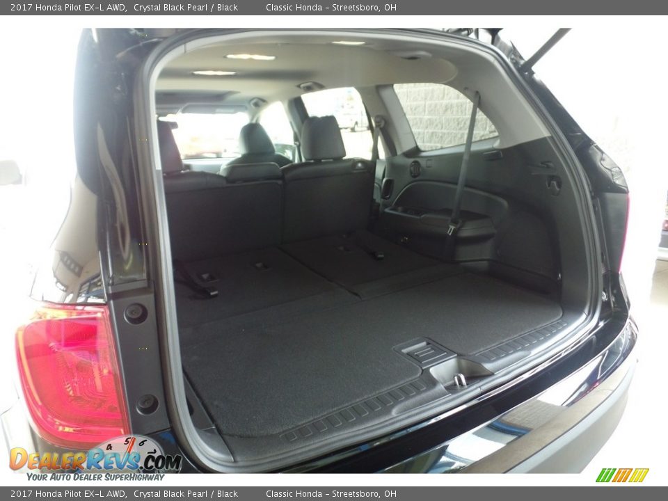 2017 Honda Pilot EX-L AWD Crystal Black Pearl / Black Photo #15