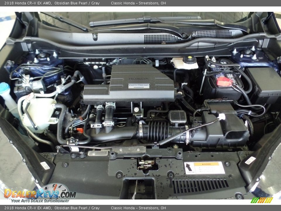 2018 Honda CR-V EX AWD 1.5 Liter Turbocharged DOHC 16-Valve i-VTEC 4 Cylinder Engine Photo #18