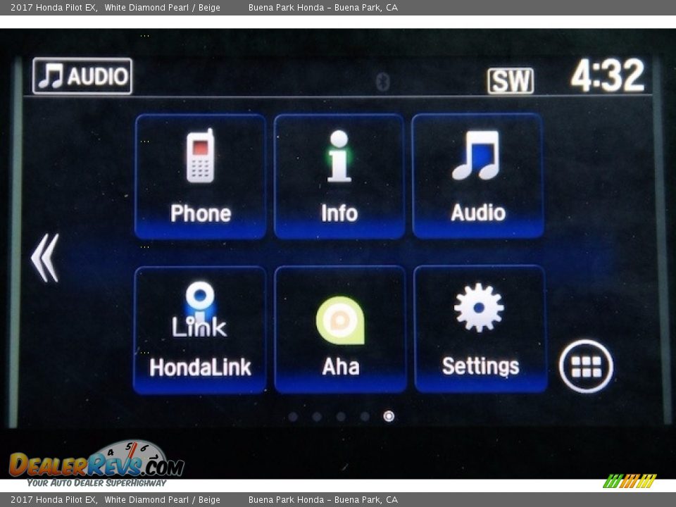 2017 Honda Pilot EX White Diamond Pearl / Beige Photo #17