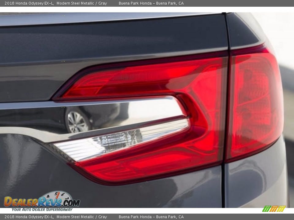 2018 Honda Odyssey EX-L Modern Steel Metallic / Gray Photo #4