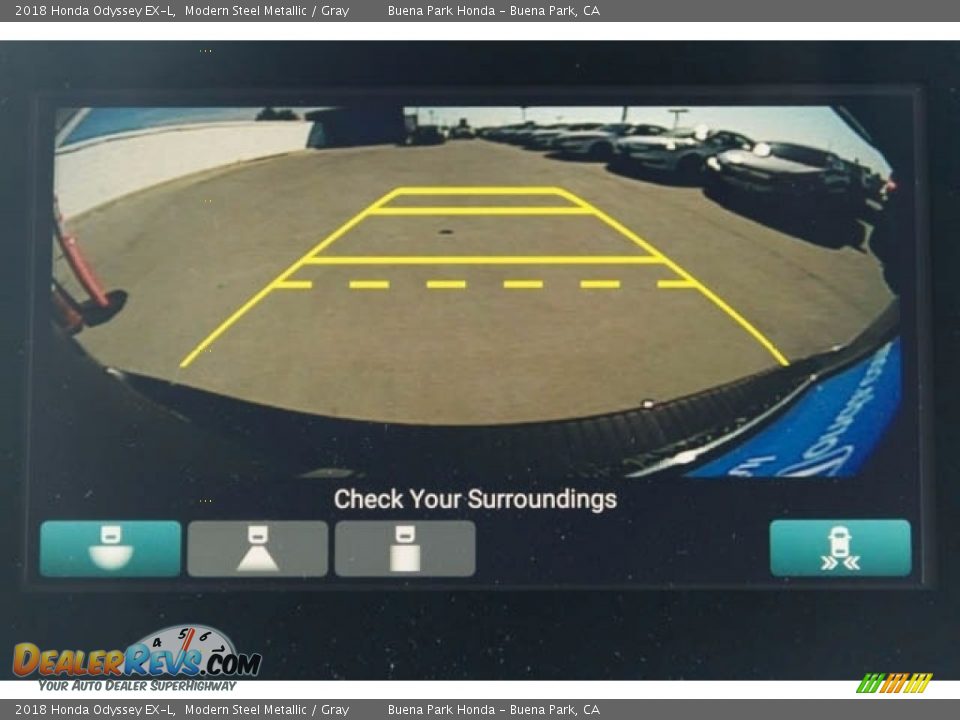 2018 Honda Odyssey EX-L Modern Steel Metallic / Gray Photo #6