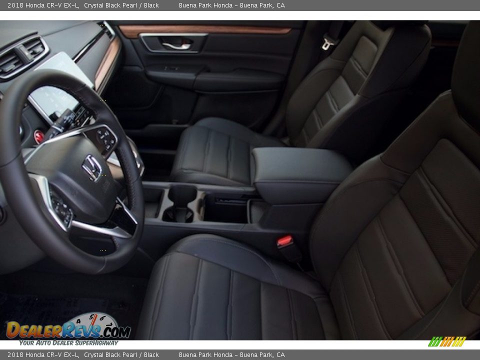 2018 Honda CR-V EX-L Crystal Black Pearl / Black Photo #7