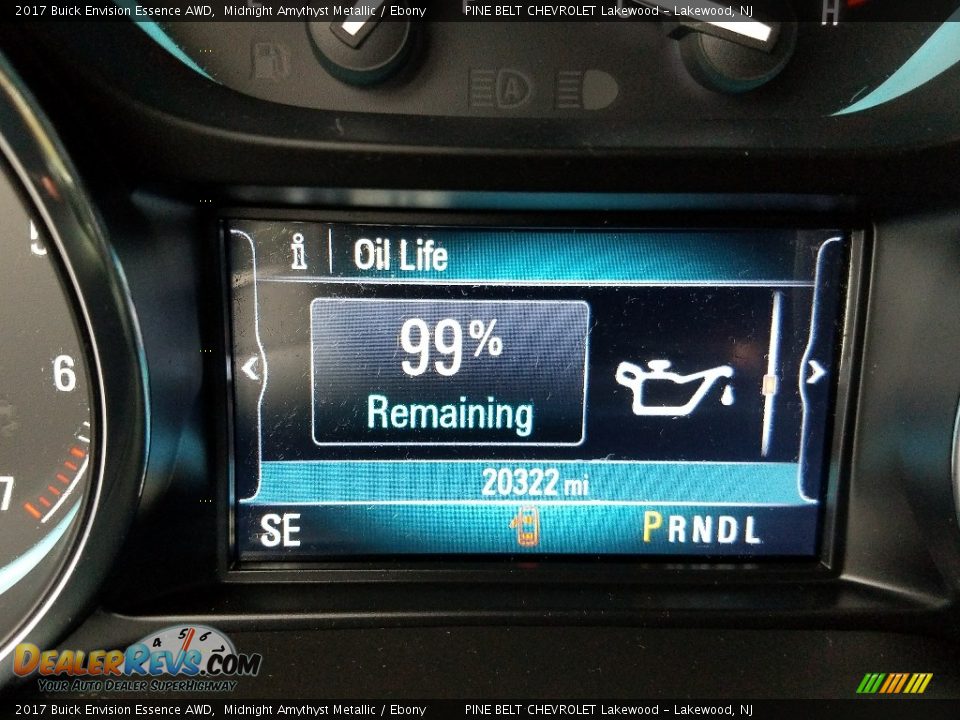 2017 Buick Envision Essence AWD Midnight Amythyst Metallic / Ebony Photo #5