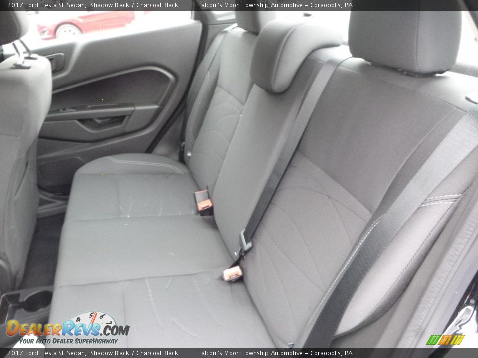 2017 Ford Fiesta SE Sedan Shadow Black / Charcoal Black Photo #9
