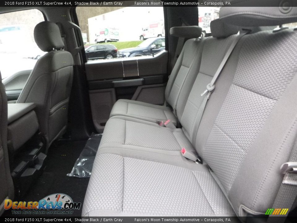2018 Ford F150 XLT SuperCrew 4x4 Shadow Black / Earth Gray Photo #8