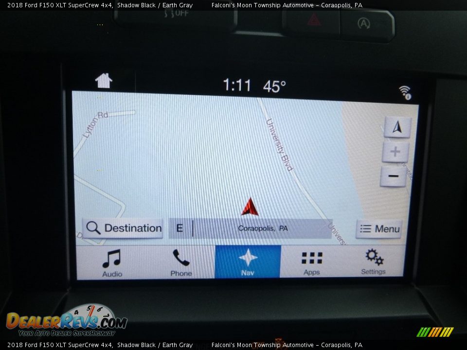 2018 Ford F150 XLT SuperCrew 4x4 Shadow Black / Earth Gray Photo #13