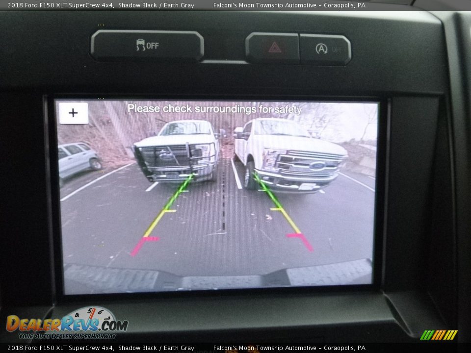 2018 Ford F150 XLT SuperCrew 4x4 Shadow Black / Earth Gray Photo #15