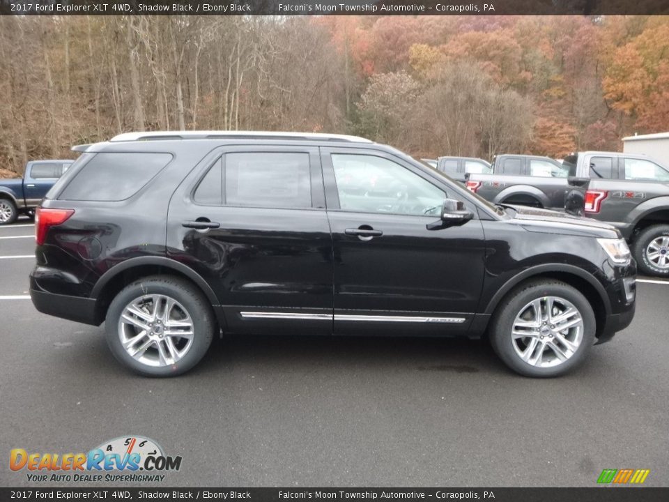 2017 Ford Explorer XLT 4WD Shadow Black / Ebony Black Photo #1