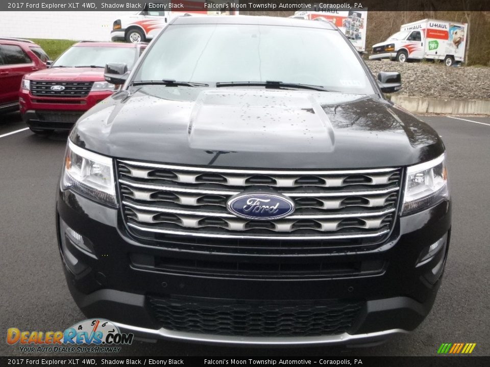 2017 Ford Explorer XLT 4WD Shadow Black / Ebony Black Photo #4