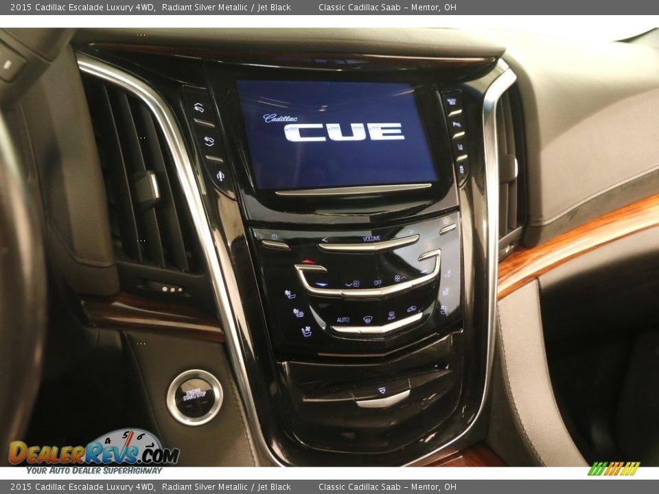 2015 Cadillac Escalade Luxury 4WD Radiant Silver Metallic / Jet Black Photo #10