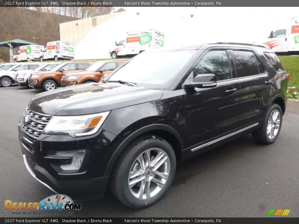 2017 Ford Explorer XLT 4WD Shadow Black / Ebony Black Photo #5
