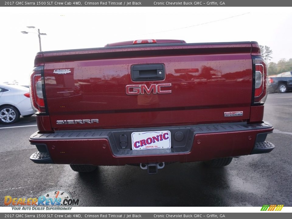 2017 GMC Sierra 1500 SLT Crew Cab 4WD Crimson Red Tintcoat / Jet Black Photo #6
