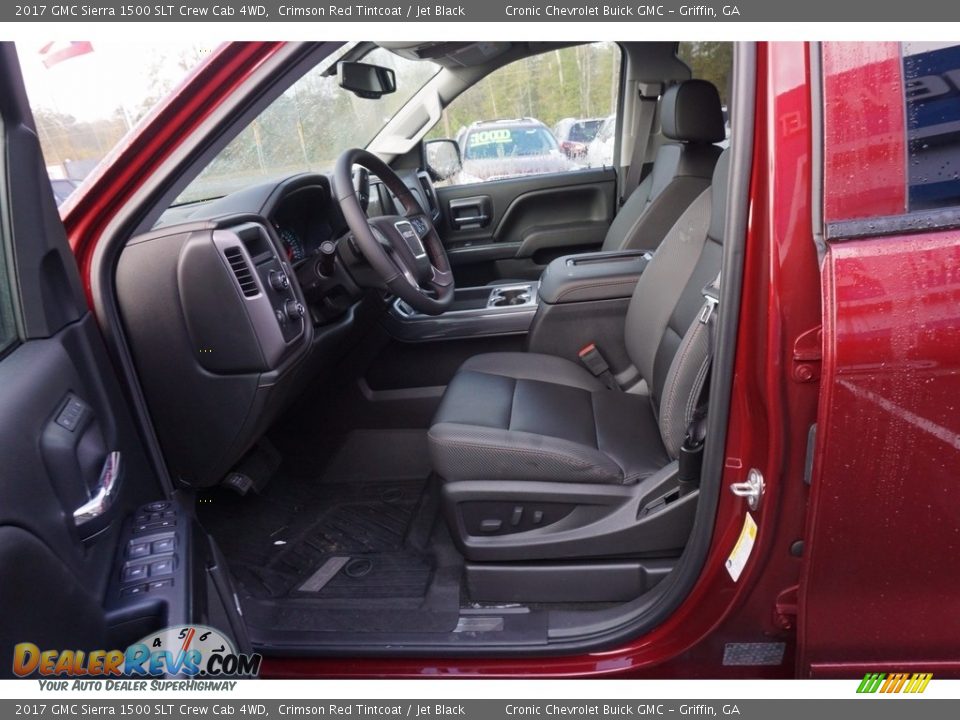 2017 GMC Sierra 1500 SLT Crew Cab 4WD Crimson Red Tintcoat / Jet Black Photo #9