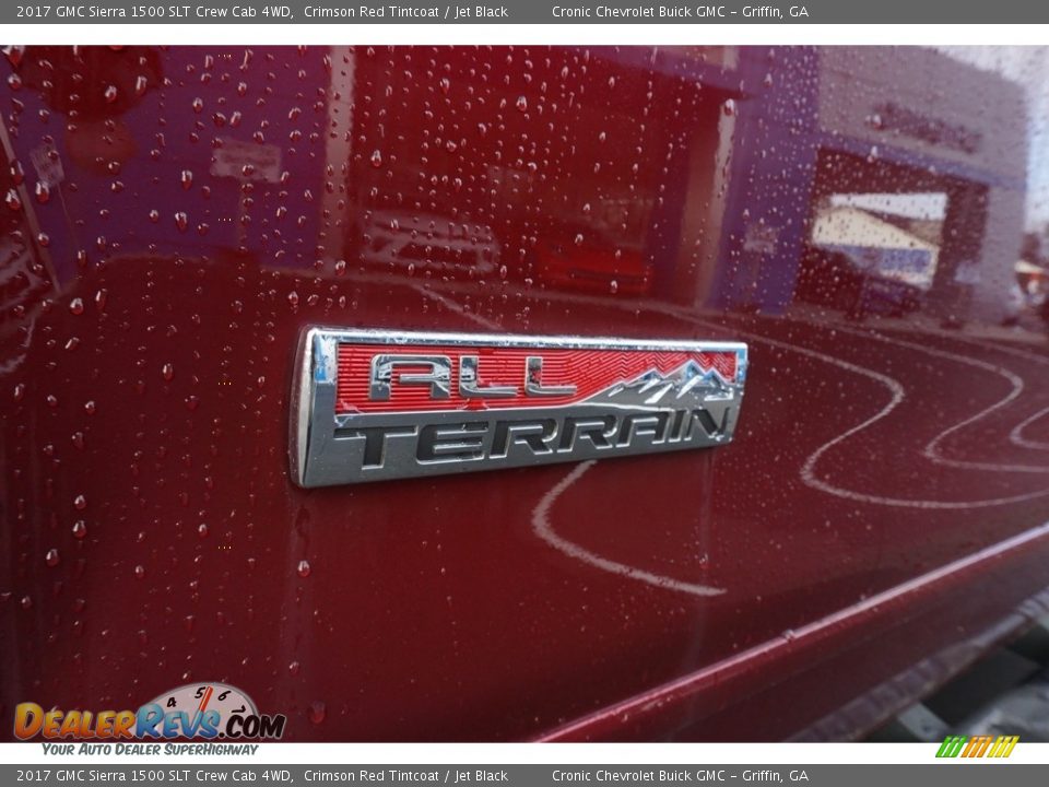 2017 GMC Sierra 1500 SLT Crew Cab 4WD Crimson Red Tintcoat / Jet Black Photo #11