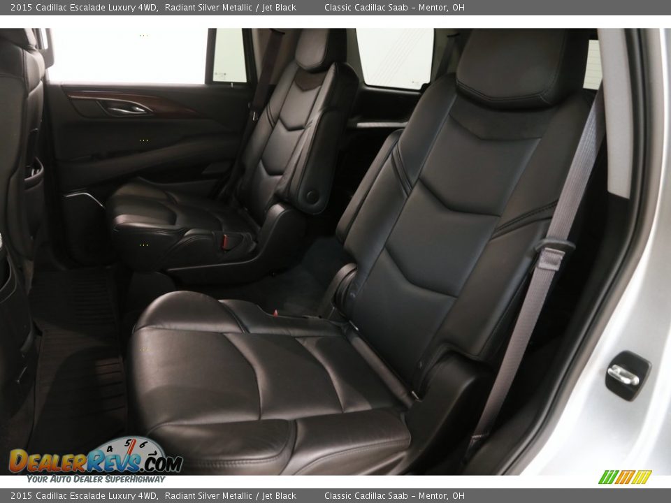 2015 Cadillac Escalade Luxury 4WD Radiant Silver Metallic / Jet Black Photo #20