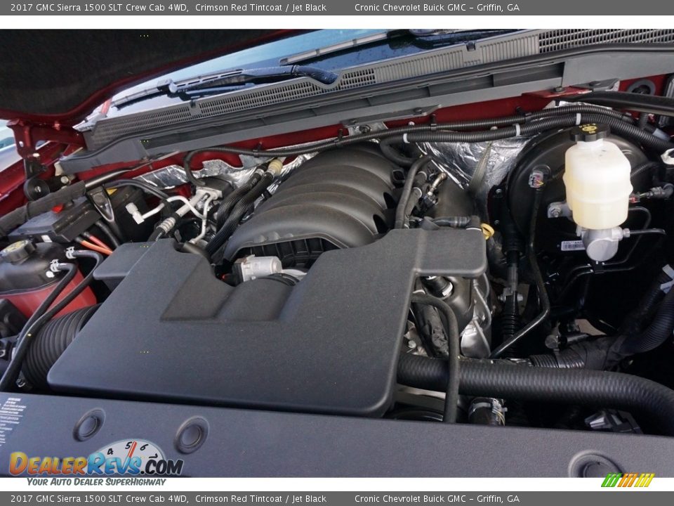 2017 GMC Sierra 1500 SLT Crew Cab 4WD Crimson Red Tintcoat / Jet Black Photo #12