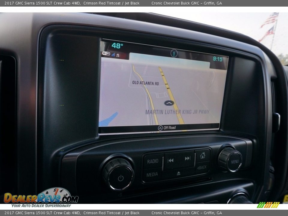 2017 GMC Sierra 1500 SLT Crew Cab 4WD Crimson Red Tintcoat / Jet Black Photo #13