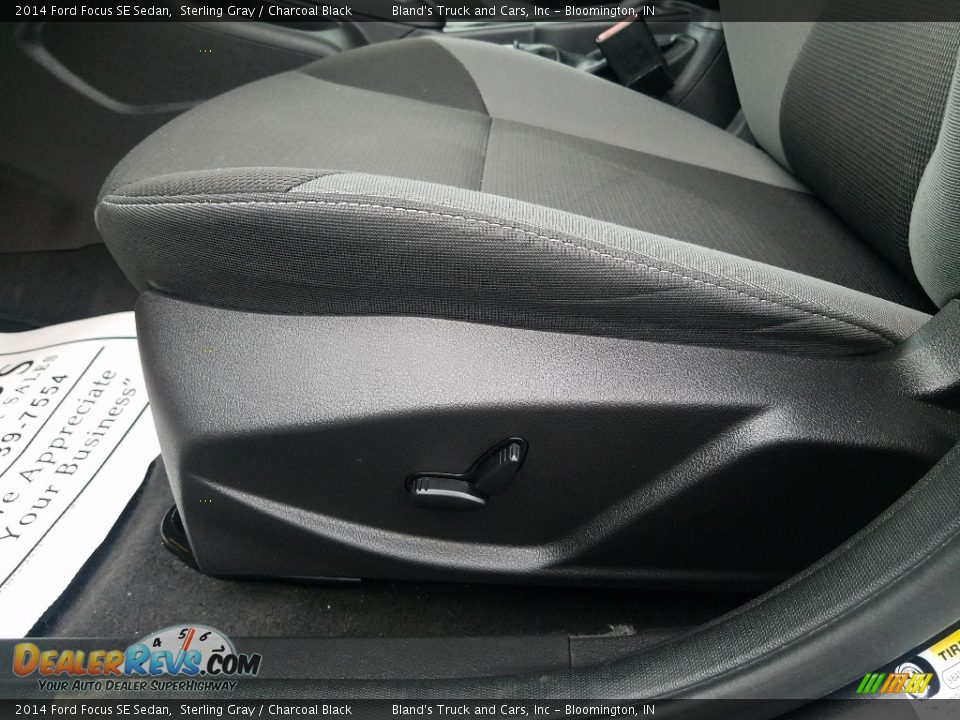 2014 Ford Focus SE Sedan Sterling Gray / Charcoal Black Photo #12