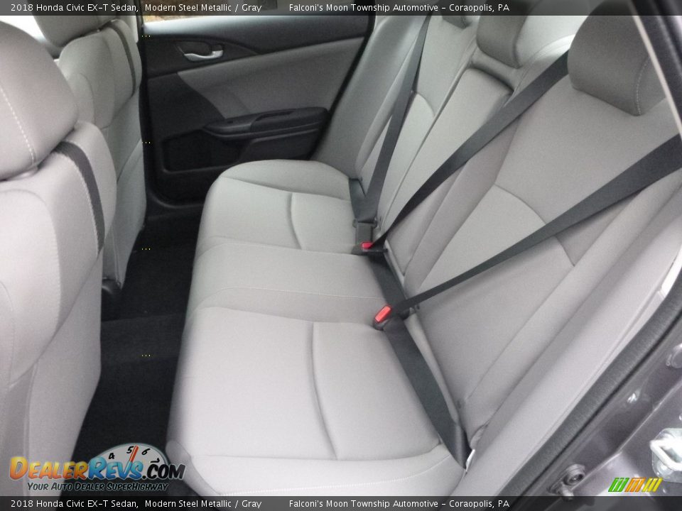 Rear Seat of 2018 Honda Civic EX-T Sedan Photo #9