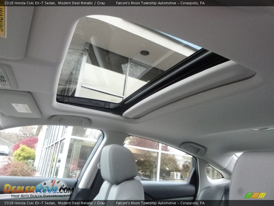 Sunroof of 2018 Honda Civic EX-T Sedan Photo #13