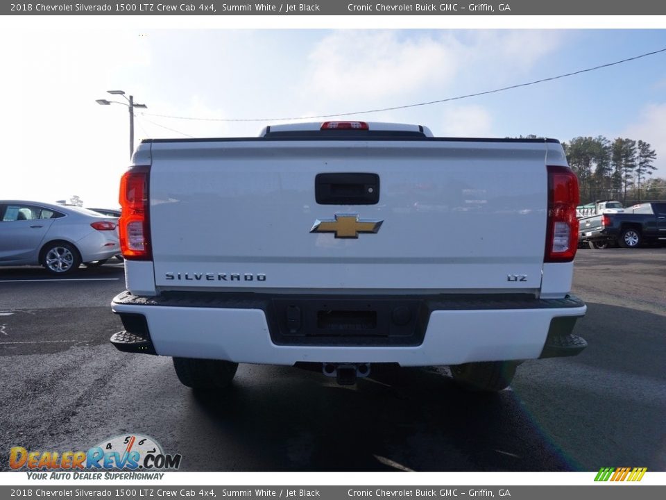 2018 Chevrolet Silverado 1500 LTZ Crew Cab 4x4 Summit White / Jet Black Photo #5