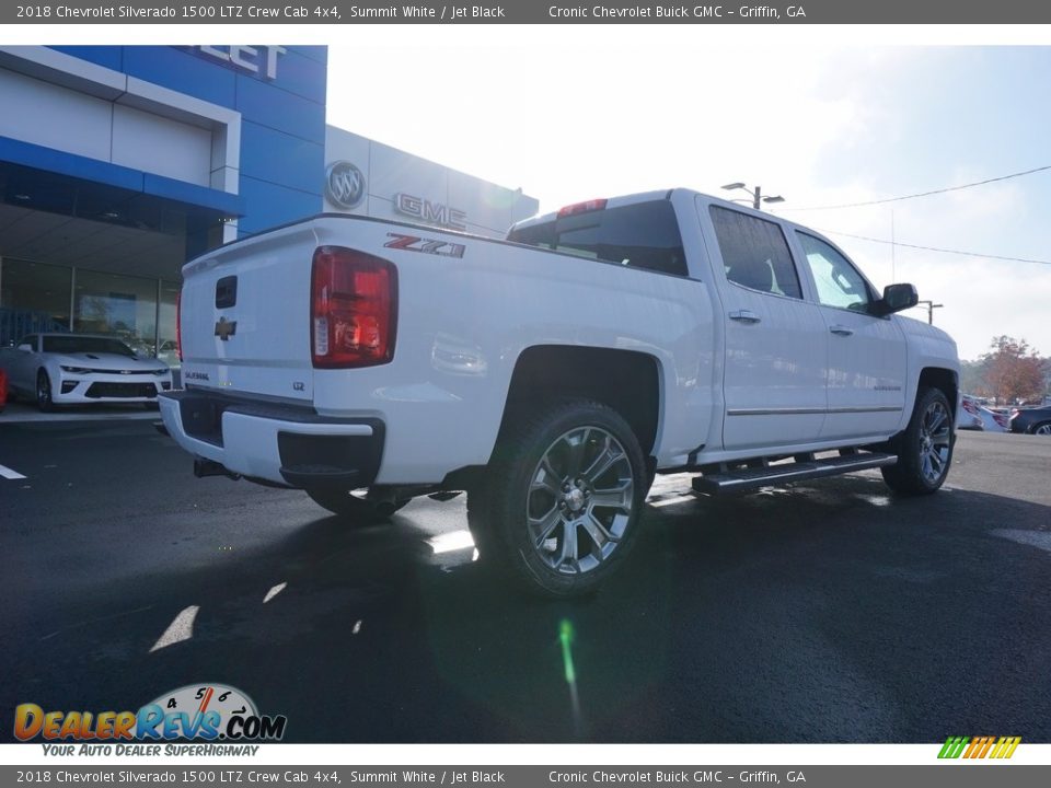 2018 Chevrolet Silverado 1500 LTZ Crew Cab 4x4 Summit White / Jet Black Photo #6