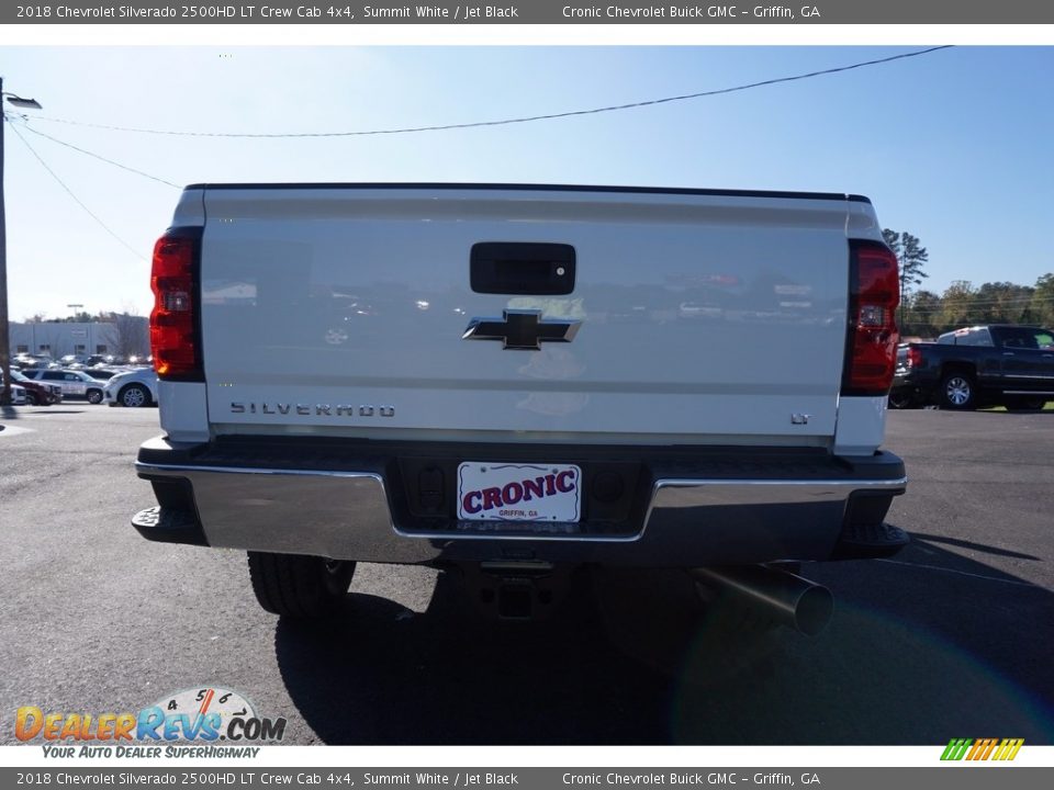 2018 Chevrolet Silverado 2500HD LT Crew Cab 4x4 Summit White / Jet Black Photo #6