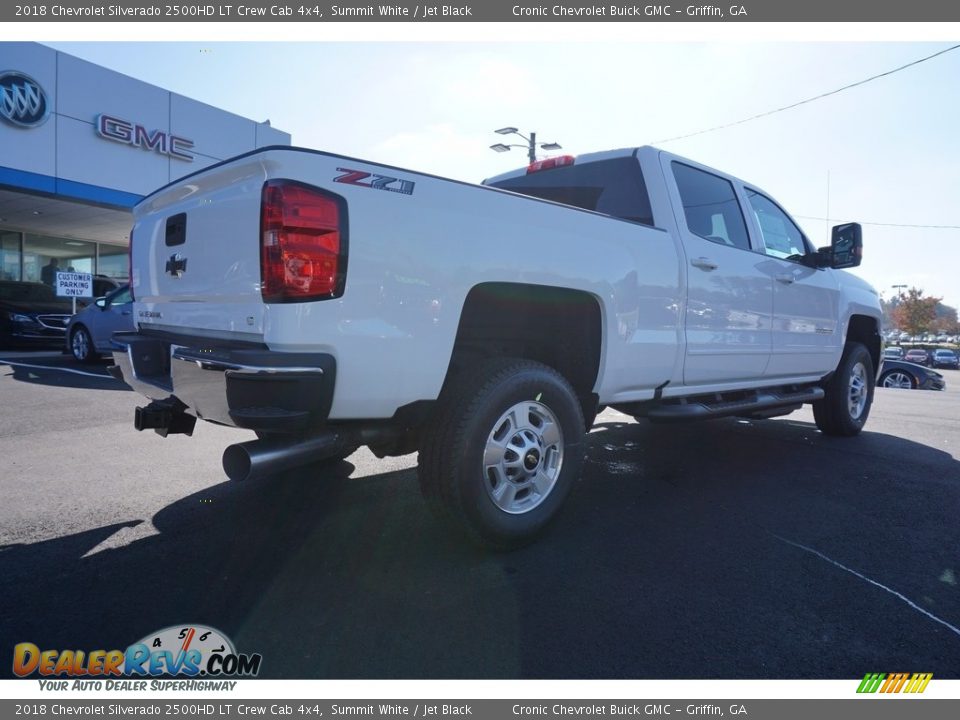 2018 Chevrolet Silverado 2500HD LT Crew Cab 4x4 Summit White / Jet Black Photo #7