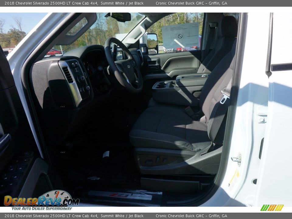 2018 Chevrolet Silverado 2500HD LT Crew Cab 4x4 Summit White / Jet Black Photo #9