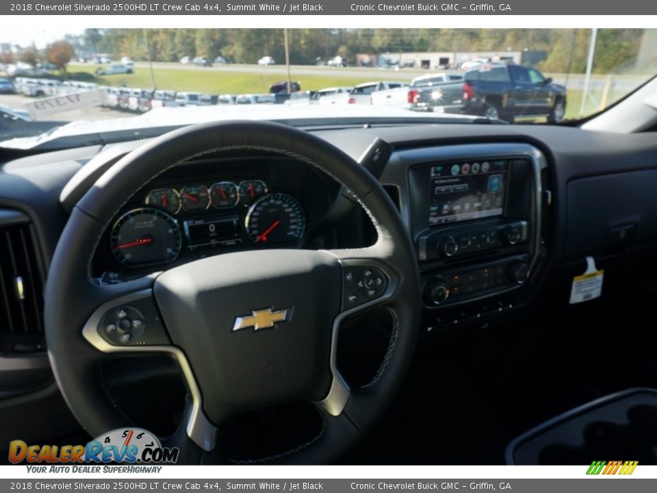 2018 Chevrolet Silverado 2500HD LT Crew Cab 4x4 Summit White / Jet Black Photo #10