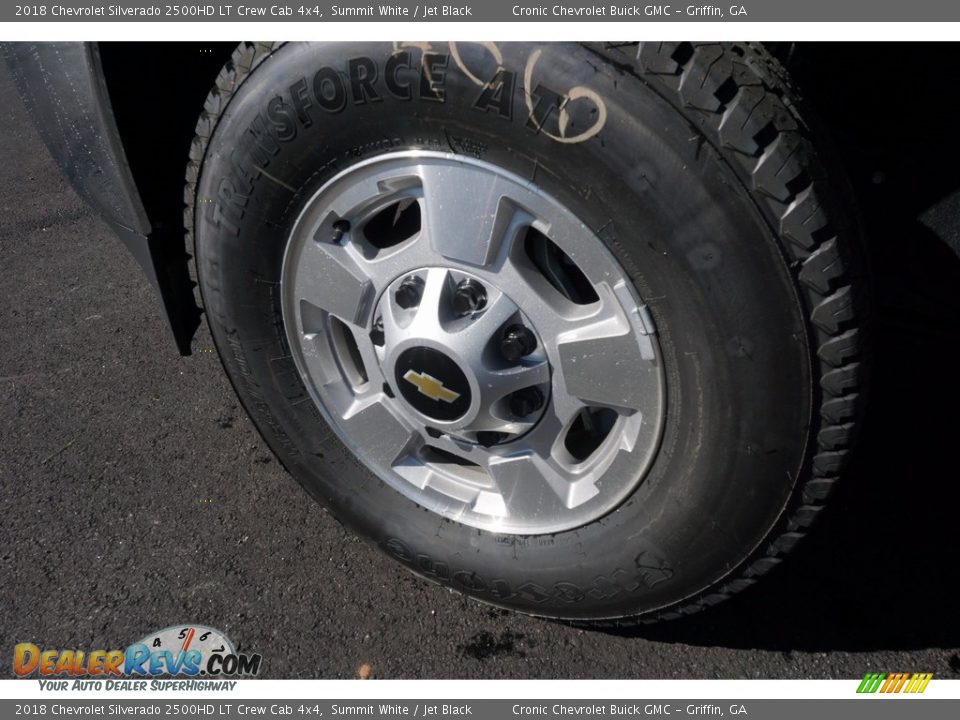 2018 Chevrolet Silverado 2500HD LT Crew Cab 4x4 Summit White / Jet Black Photo #11