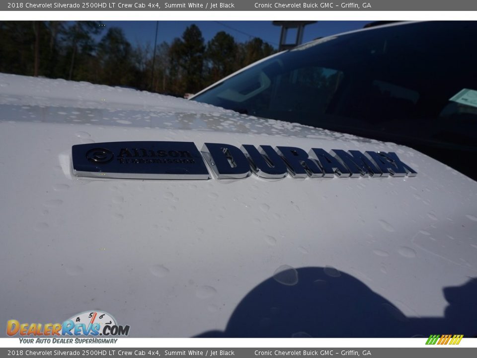 2018 Chevrolet Silverado 2500HD LT Crew Cab 4x4 Summit White / Jet Black Photo #12