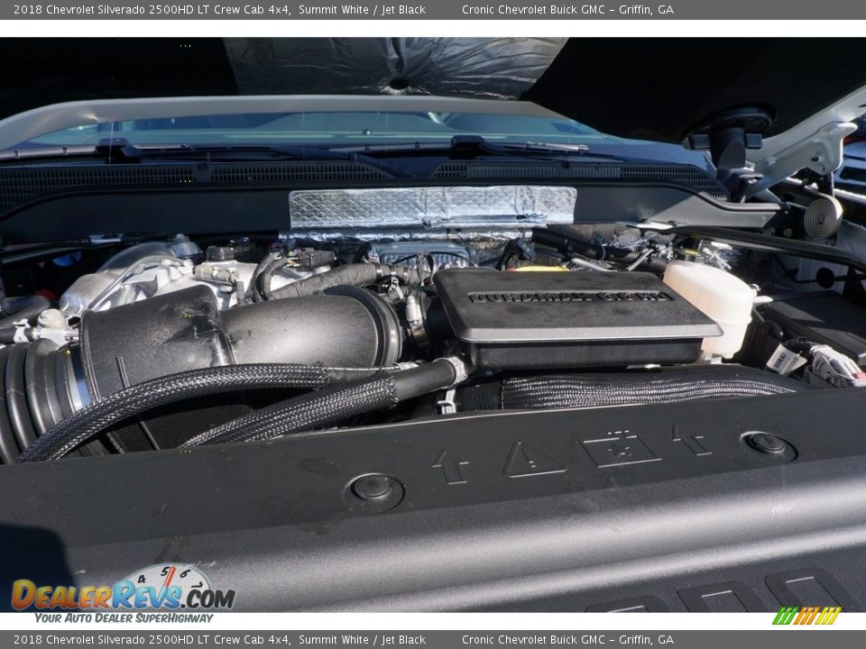 2018 Chevrolet Silverado 2500HD LT Crew Cab 4x4 Summit White / Jet Black Photo #13