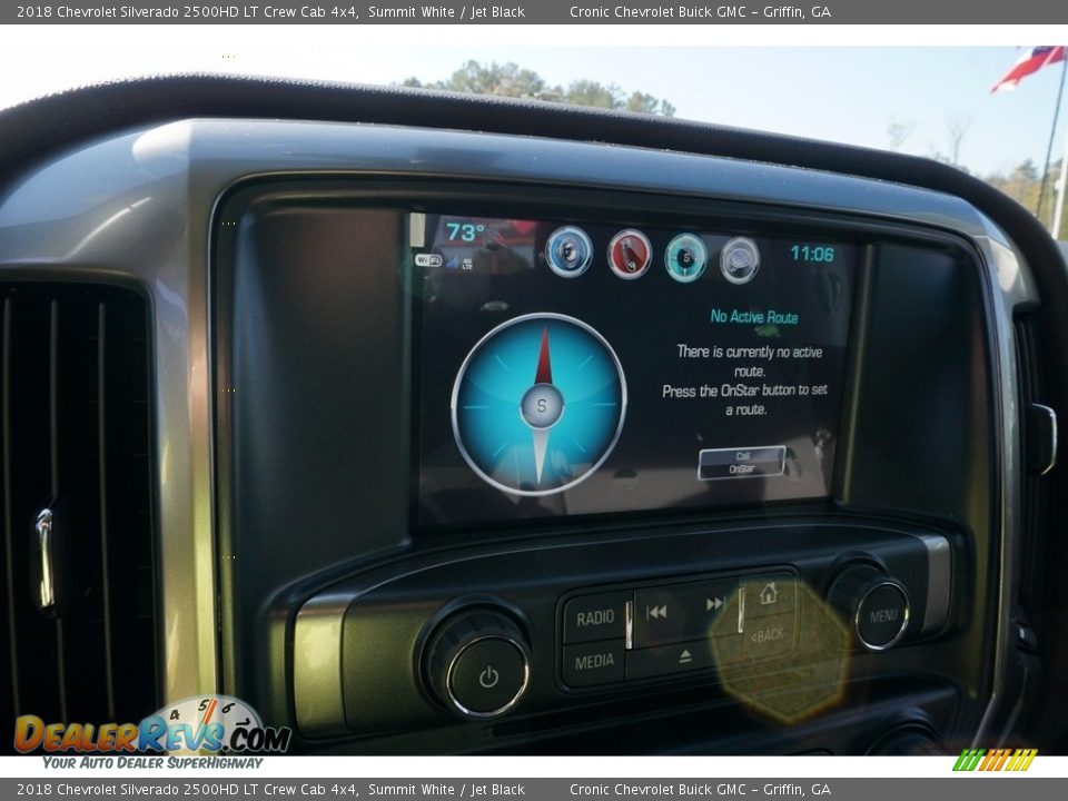 2018 Chevrolet Silverado 2500HD LT Crew Cab 4x4 Summit White / Jet Black Photo #14