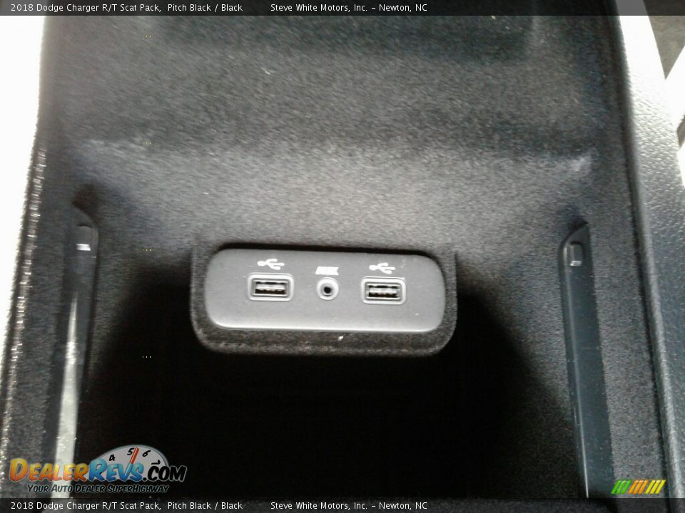 2018 Dodge Charger R/T Scat Pack Pitch Black / Black Photo #25