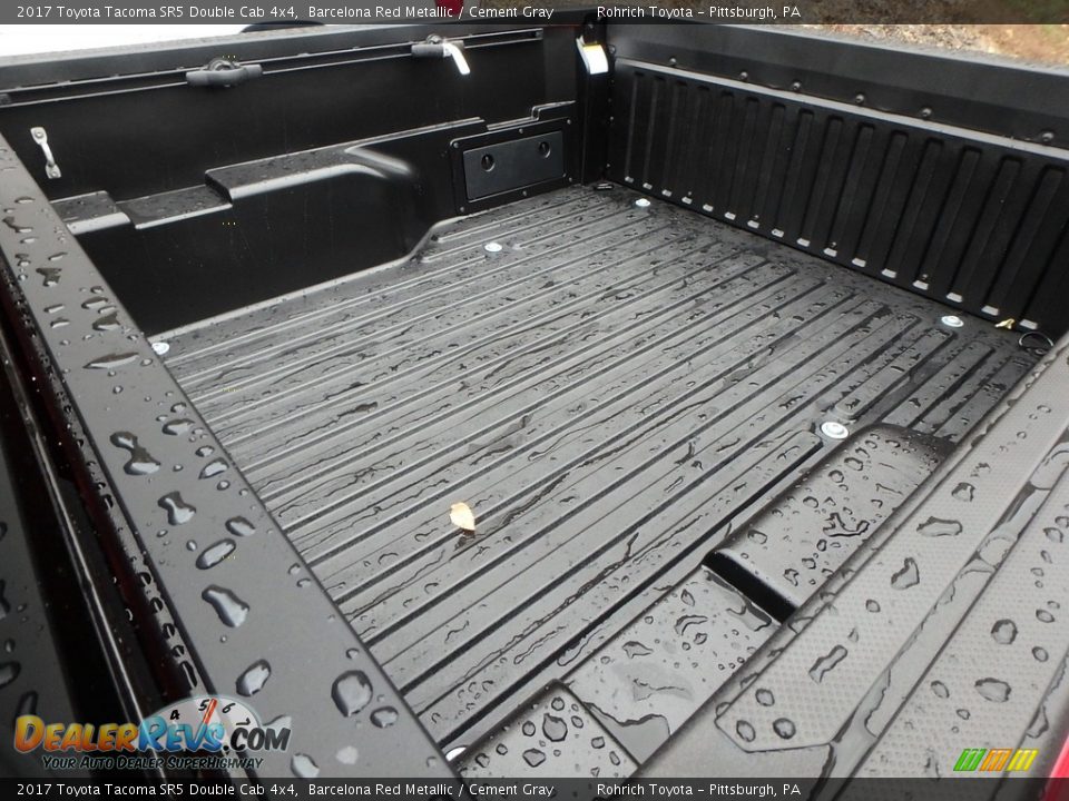 2017 Toyota Tacoma SR5 Double Cab 4x4 Barcelona Red Metallic / Cement Gray Photo #15