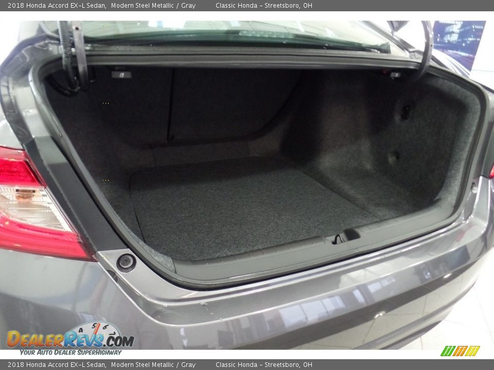 2018 Honda Accord EX-L Sedan Modern Steel Metallic / Gray Photo #20