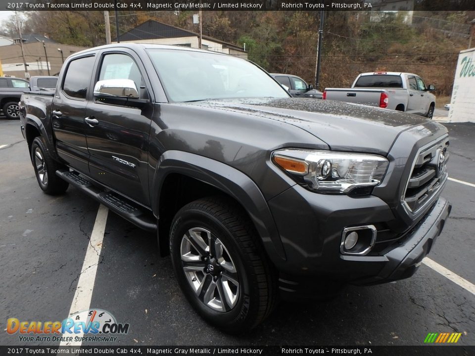2017 Toyota Tacoma Limited Double Cab 4x4 Magnetic Gray Metallic / Limited Hickory Photo #1