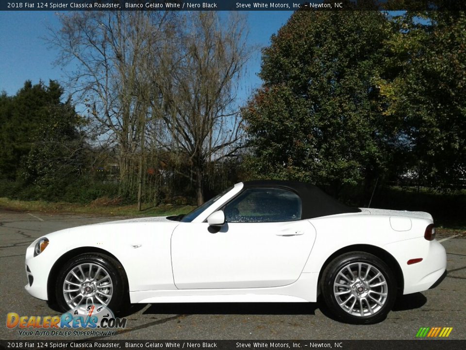 Bianco Gelato White 2018 Fiat 124 Spider Classica Roadster Photo #1