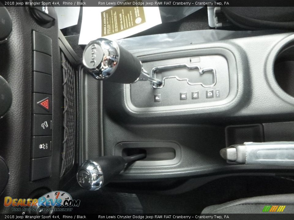 2018 Jeep Wrangler Sport 4x4 Shifter Photo #20