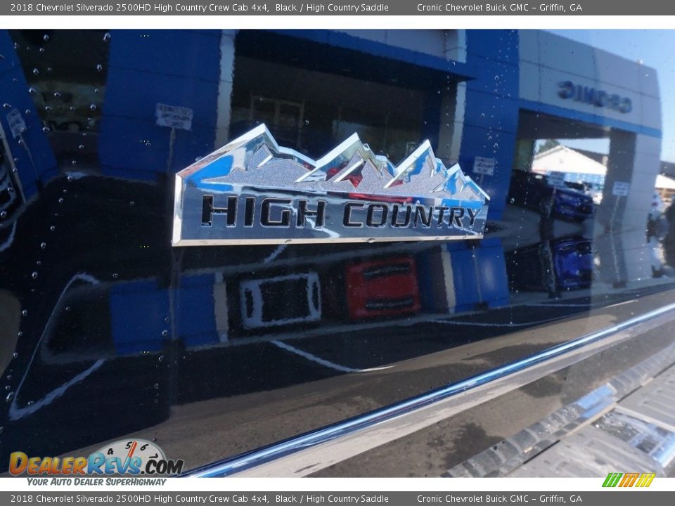 2018 Chevrolet Silverado 2500HD High Country Crew Cab 4x4 Black / High Country Saddle Photo #12