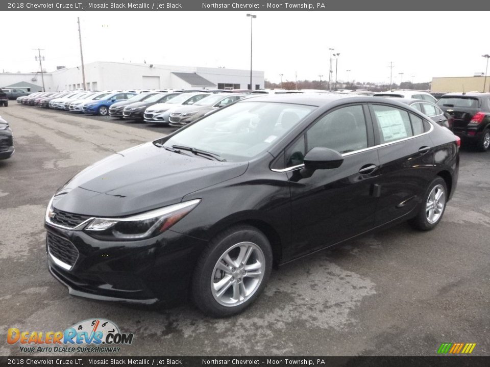 2018 Chevrolet Cruze LT Mosaic Black Metallic / Jet Black Photo #1