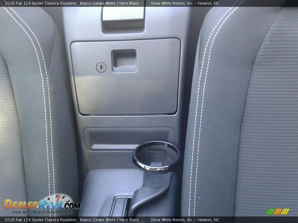 2018 Fiat 124 Spider Classica Roadster Bianco Gelato White / Nero Black Photo #27