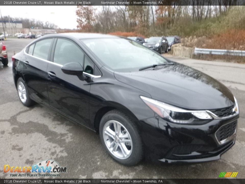 2018 Chevrolet Cruze LT Mosaic Black Metallic / Jet Black Photo #7