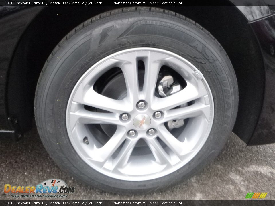2018 Chevrolet Cruze LT Mosaic Black Metallic / Jet Black Photo #9