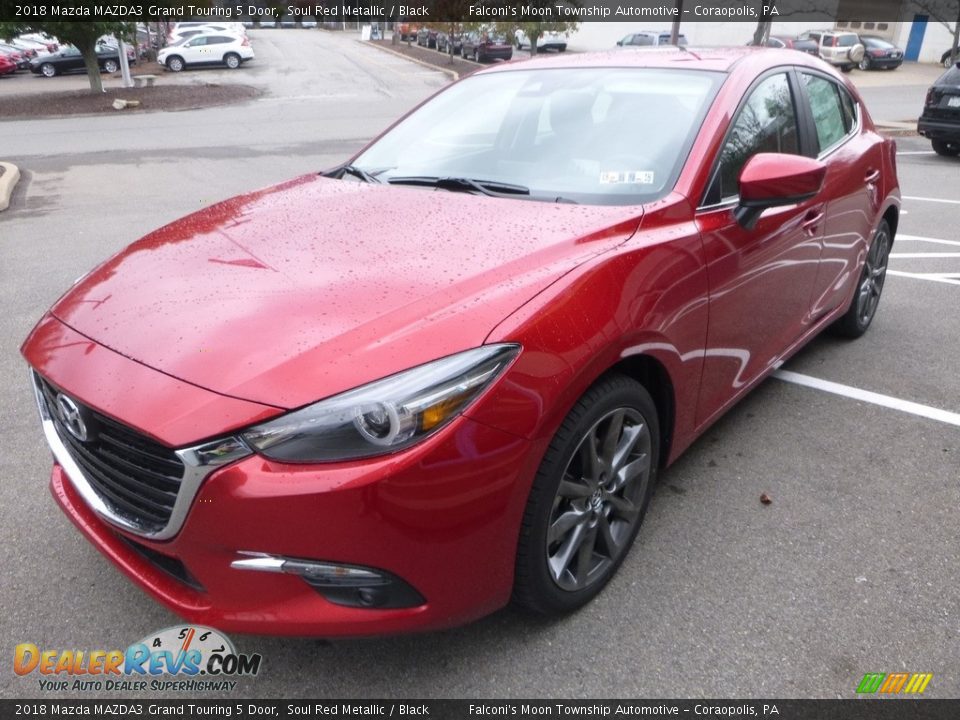 Soul Red Metallic 2018 Mazda MAZDA3 Grand Touring 5 Door Photo #5